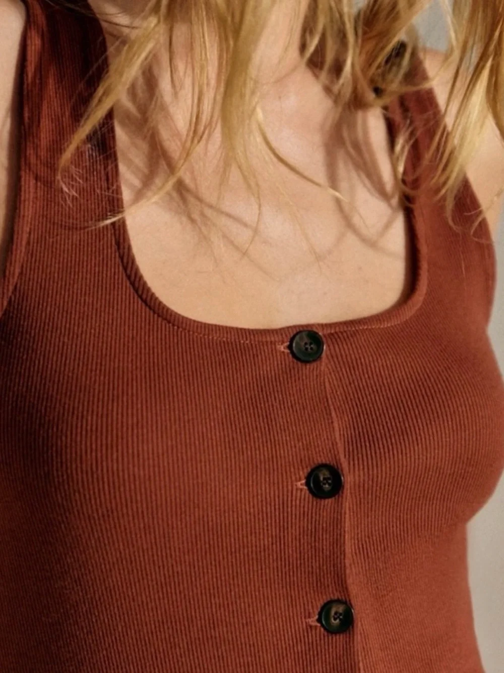 Sezane Fabiola Dress in Havane - Picture 2 of 2